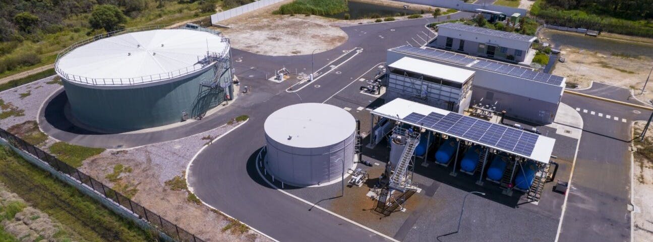 Water treatment plant.