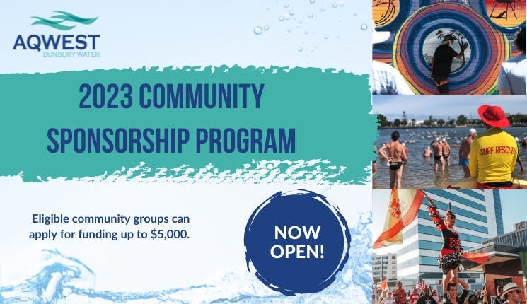 Multiple images, including a person in front of street art, a lifesaver at the beach and a person standing on the shoulders of another person waving a spanish flag. Eligible community groups can apply for funding up to $5,000. Now open!
